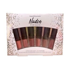 BARE MINERALS Gen Nude Matte Buttercream Lipgloss Liquid Lipstick Nudes For Days